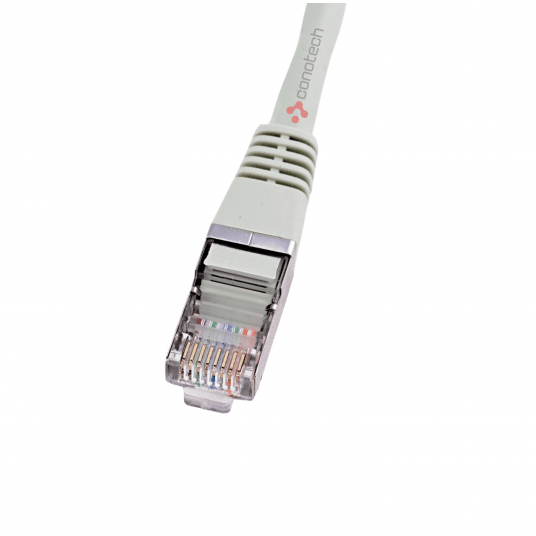 PATCH CORD F/UTP kat.5e 0,5m - SZARY -zdjęcie numer 3