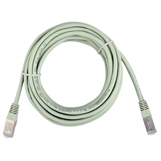 PATCH CORD F/UTP kat.5e 3m - SZARY -zdjęcie numer 4