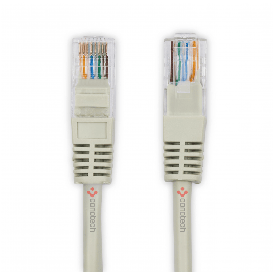 PATCH CORD U/UTP kat.5e 15m - SZARY -zdjęcie numer 1