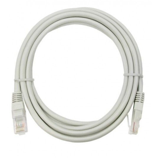 PATCH CORD U/UTP kat.5e 3m - SZARY -zdjęcie numer 2
