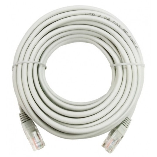 PATCH CORD U/UTP kat.6 10m - SZARY -zdjęcie numer 2