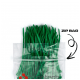 OPASKA ZACISKOWA 2,5x100mm ZIELONA 100 szt. -zdjęcie numer 1