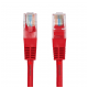 PATCH CORD U/UTP kat.5e 0,5m - CZERWONY -zdjęcie numer 1
