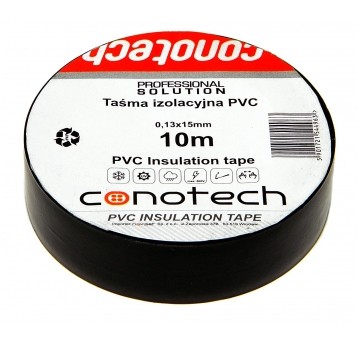 TAŚMA PVC CZARNA 10m