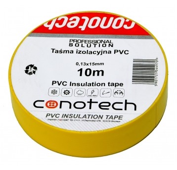 TAŚMA PVC ŻÓŁTA 10m