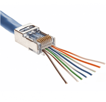 WTYK RJ45 FTP kat.5e - PRZELOTOWY
